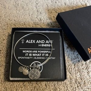 Alex and ani “it is what it is” bracelet